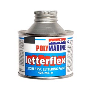 PVC 'Letterflex' -  Black 125ml  (click for enlarged image)